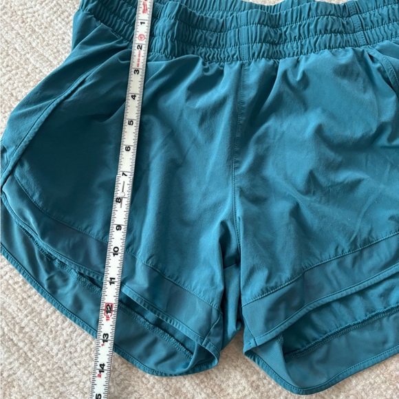 Athleta Teal Athletic Shorts for Women - Picture 4 of 9